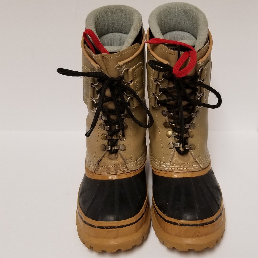 Sorel Men's Rain & Snow Boots - Tan and Black - Picture 3 of 8